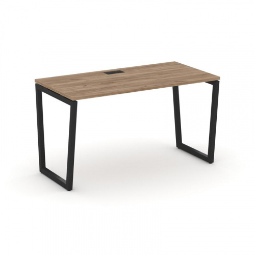 Style Project Стол письменный SN-4T2.SP-025 Акация Лорка/Металл Антрацит/Заглушка Пластик Черный 178 фото 6