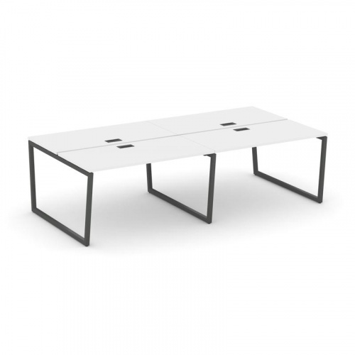 Style Project Рабочая станция 2-х сторон. SN-4T2.DRS-042 Акация Лорка/Металл Антрацит/Заглушка Пласт фото 26