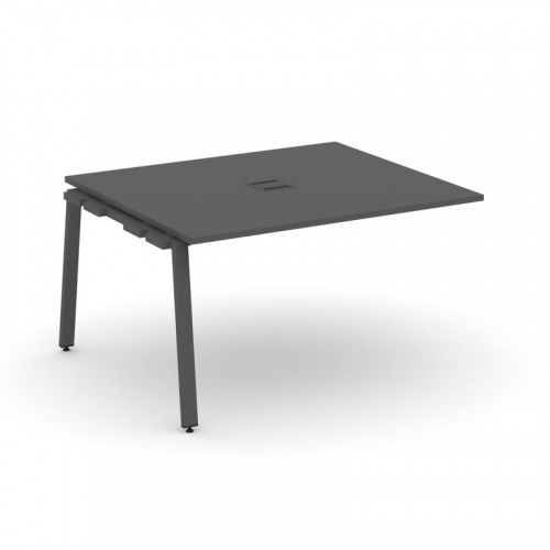 Style Project Проходной наб. элем. перег. стола SN-6A.NSPRG-034 Дуб Наварра/Металл Белый 1580*1180*7 фото 24