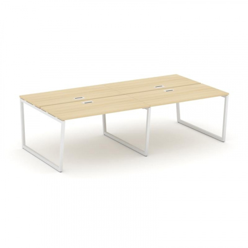 Style Project Рабочая станция 2-х сторон. SN-4T2.DRS-042 Акация Лорка/Металл Антрацит/Заглушка Пласт фото 21