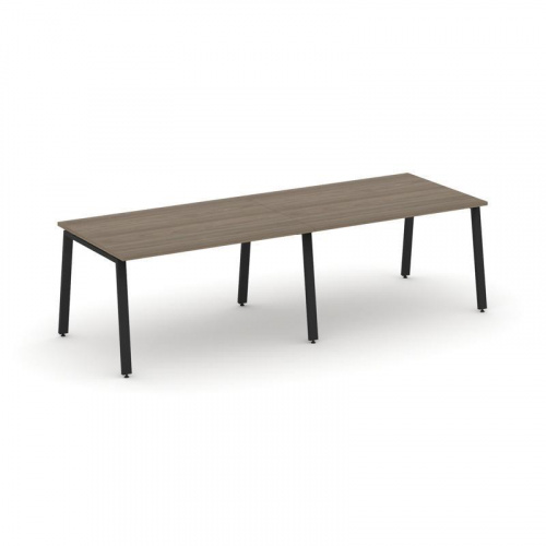 Style Project Стол переговорный SN-6A.SPRG-012.3 Белый/Металл Антрацит 2360*980*750 фото 9