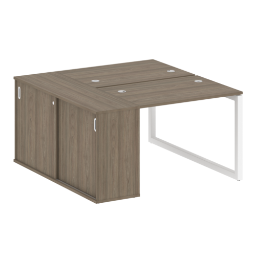 Бенч-система с шкафом-купе на О-обр. м/к Metal System Quattro 50БО.РС-СШК-1.1 фото 3