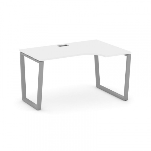 Style Project Стол рабочий эргоном. SN-6T2.SPA-002(R) Акация Лорка/Металл Антрацит/Заглушка Пластик фото 16