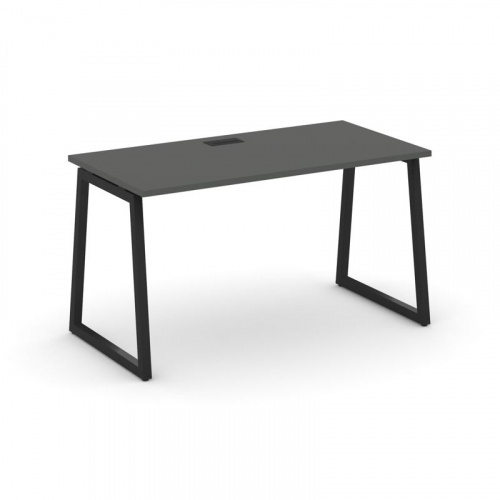 Style Project Стол письменный SN-4T1.SP-003 Акация Лорка/Металл Антрацит/Заглушка Пластик Черный 138 фото 6