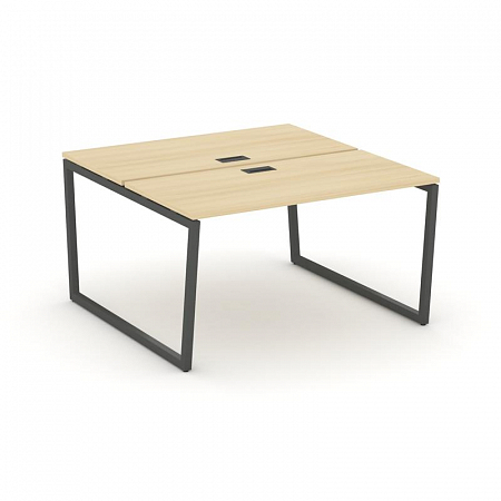 Style Project Рабочая станция 2-х сторон. SN-4T2.DRS-001 Акация Лорка/Металл Антрацит/Заглушка Пласт