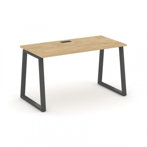 Style Project Стол письменный SN-6T1.SP-012 Акация Лорка/Металл Антрацит/Заглушка Пластик Черный 118 фото 22