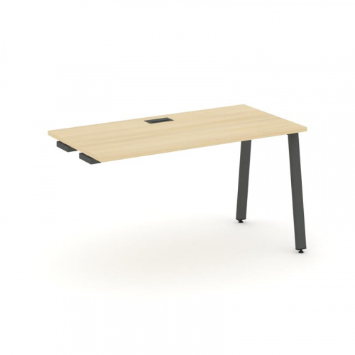 Style Project Стол-приставка к опор. элем. SN-6A.OPRS-002 Дуб Табак/Металл Антрацит 1180*600*750 фото 19