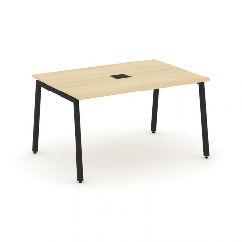 Style Project Стол переговорный SN-4A.SPRG-002 Тиквуд Светлый/Металл Белый 1180*980*750 фото 11