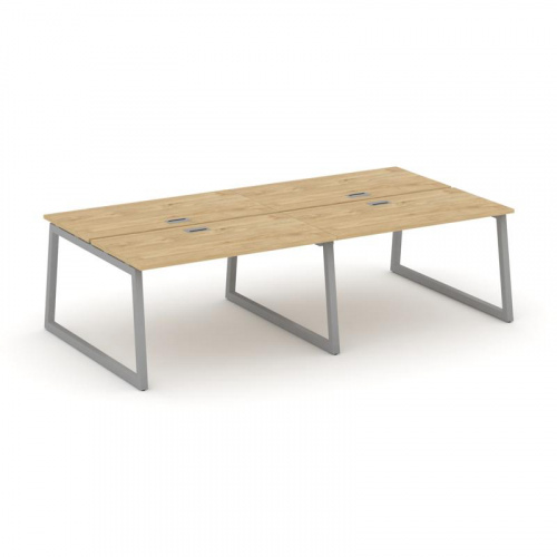 Style Project Рабочая станция 2-х сторон. SN-5T1.DRS-034 Акация Лорка/Металл Антрацит/Заглушка Пласт фото 2