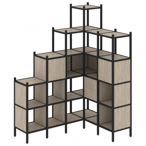 Стеллаж офисный угловой Loft VR.L-44 фото 3 Стеллаж офисный угловой Loft VR.L-44 фото 3