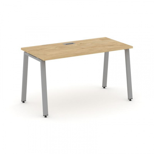 Style Project Стол письменный SN-6A.SP-024 Акация Лорка/Металл Белый 1580*800*750 фото 11