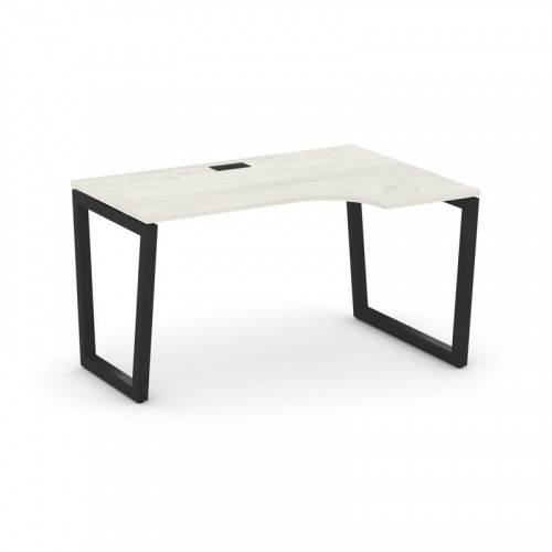 Style Project Стол рабочий эргоном. SN-5T2.SPA-002(R) Акация Лорка/Металл Антрацит/Заглушка Пластик фото 8 Style Project Стол рабочий эргоном. SN-5T2.SPA-002(R) Акация Лорка/Металл Антрацит/Заглушка Пластик фото 8