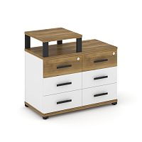 Тумба приставная с 6 ящиками Concept CN.TSP-008 B