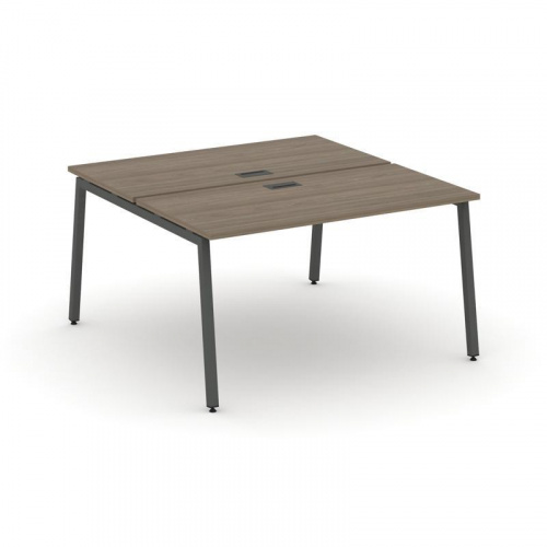 Style Project Рабочая станция 2-х сторон. SN-4A.DRS-002 Белый/Металл Антрацит 1180*1232*750 фото 21