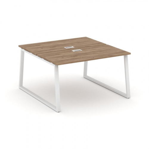 Style Project Рабочая станция 2-х сторон. SN-6T1.DRS-012 Акация Лорка/Металл Антрацит/Заглушка Пласт фото 11