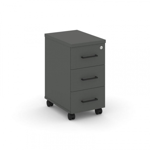 Style Project Тумба мобильная з/с ЛХДФ SN.TM-004 Акация Лорка/Черный Ручки 320*460*611 фото 19