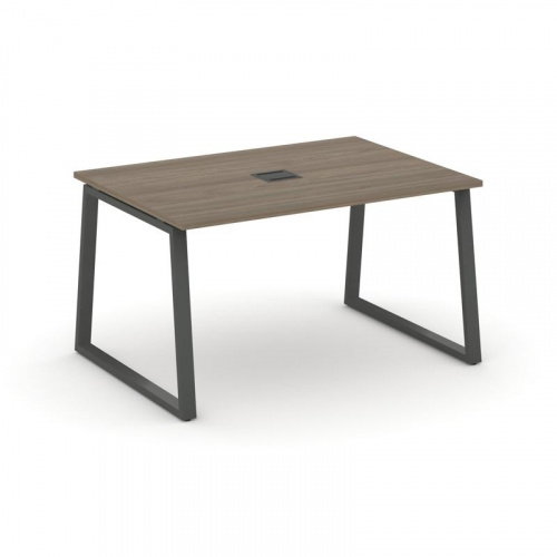 Style Project Стол переговорный SN-6T1.SPRG-001 Акация Лорка/Металл Антрацит/Заглушка Металл Антраци фото 25