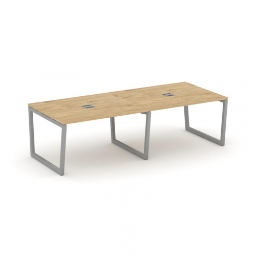 Style Project Стол переговорный SN-5T2.SPRG-043 Акация Лорка/Металл Антрацит/Заглушка Металл Антраци фото 2 Style Project Стол переговорный SN-5T2.SPRG-043 Акация Лорка/Металл Антрацит/Заглушка Металл Антраци фото 2