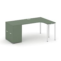 Стол эргономичный с опорным распашным шкафом Concept CN.SA-210(R)
