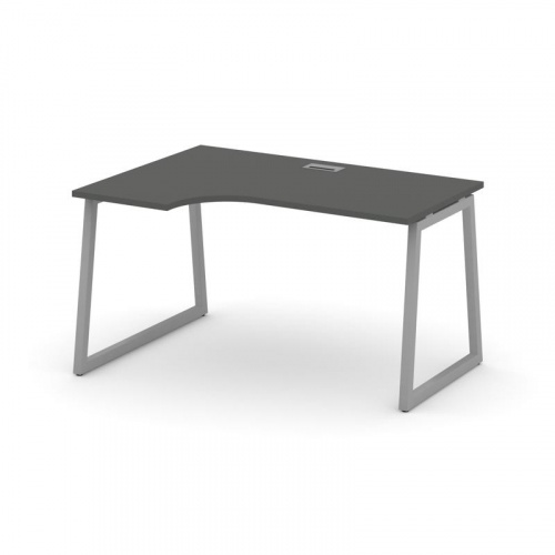 Style Project Стол рабочий эргоном. SN-4T1.SPA-021(L) Акация Лорка/Металл Антрацит/Заглушка Пластик фото 23