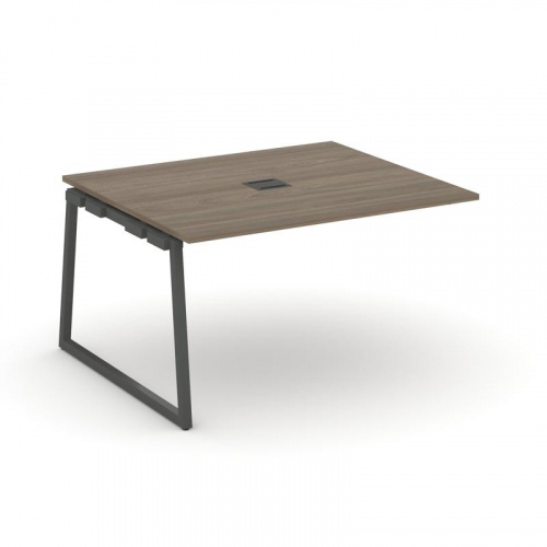 Style Project Проходной наб. элем. перег. стола SN-4T1.NSPRG-032 Акация Лорка/Металл Антрацит/Заглуш фото 25