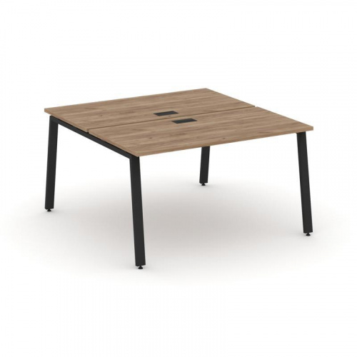 Style Project Рабочая станция 2-х сторон. SN-6A.DRS-013 Акация Лорка/Металл Белый 1380*1432*750 фото 3