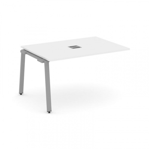 Style Project Проходной наб. элем. перег. стола SN-6A.NSPRG-003 Акация Лорка/Металл Белый 1380*980*7 фото 11