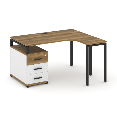 Стол эргономичный с опорной тумбой Concept CN.SA-301(R)