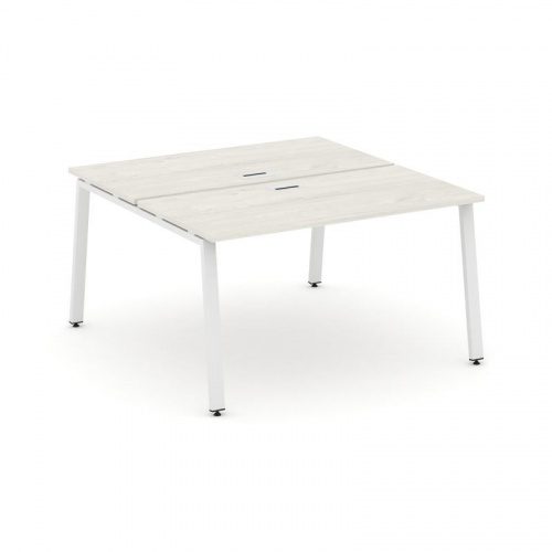 Style Project Рабочая станция 2-х сторон. SN-6A.DRS-013 Акация Лорка/Металл Белый 1380*1432*750 фото 23