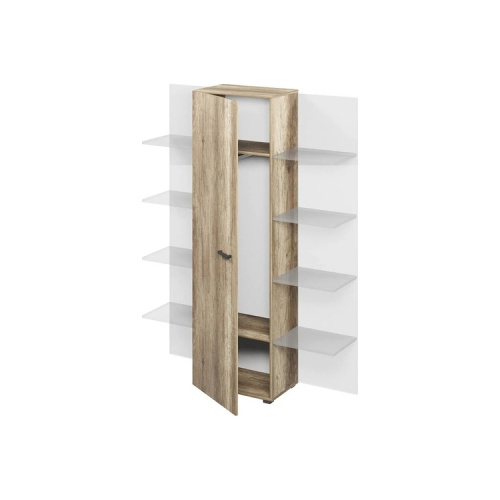 Шкаф для одежды дополнительный L-622 фото 3 Шкаф для одежды дополнительный L-622 фото 3