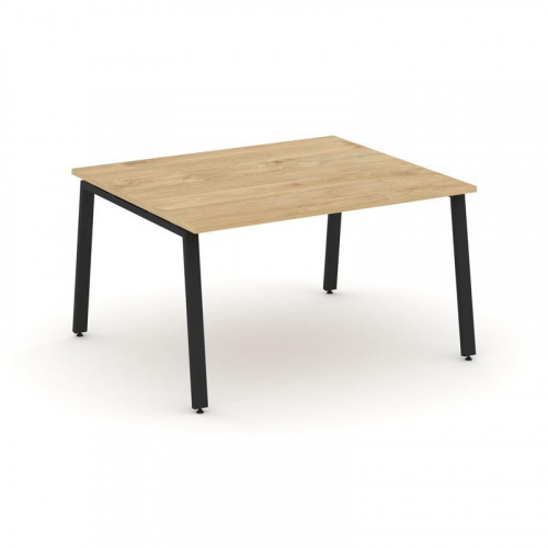 Style Project Стол переговорный SN-6A.SPRG-032.3 Тиквуд Светлый/Металл Белый 1180*1180*750 фото 10