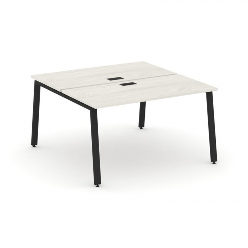 Style Project Рабочая станция 2-х сторон. SN-6A.DRS-013 Акация Лорка/Металл Белый 1380*1432*750 фото 11