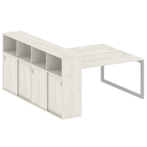 Бенч-система с шкафом-купе на О-обр. м/к Metal System Quattro 50БО.РС-СШК-4.4 фото 13 Бенч-система с шкафом-купе на О-обр. м/к Metal System Quattro 50БО.РС-СШК-4.4 фото 13