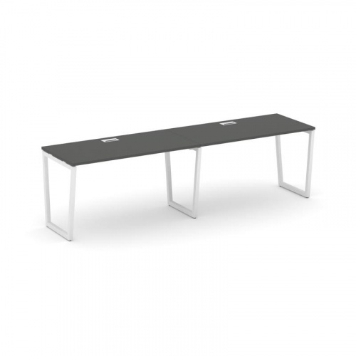 Style Project Рабочая станция 1 сторон. SN-4T2.ORS-003 Акация Лорка/Металл Антрацит/Заглушка Пластик фото 18