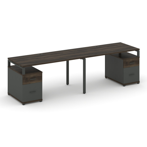 Бенч-система на 2 места с 2 опорными тумбами Concept CN.ORS-322 фото 3