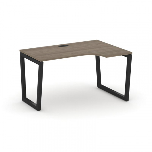 Style Project Стол рабочий эргоном. SN-5T2.SPA-002(R) Акация Лорка/Металл Антрацит/Заглушка Пластик фото 9 Style Project Стол рабочий эргоном. SN-5T2.SPA-002(R) Акация Лорка/Металл Антрацит/Заглушка Пластик фото 9