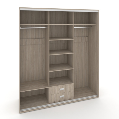 Корпус 3-х секционного шкафа высокого L=2519мм Maris SH.K3-7.1 K1 фото 4