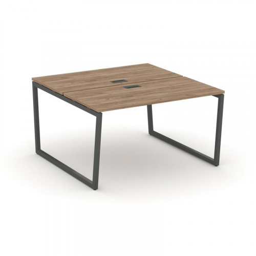 Style Project Рабочая станция 2-х сторон. SN-4T2.DRS-021 Акация Лорка/Металл Антрацит/Заглушка Пласт фото 23