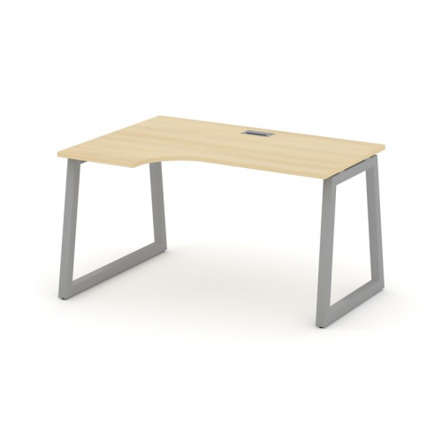 Style Project Стол рабочий эргоном. SN-5T1.SPA-021(L) Акация Лорка/Металл Антрацит/Заглушка Пластик фото 20