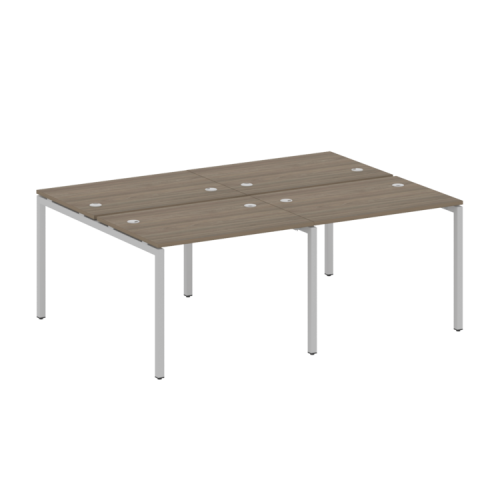 Бенч-система на 4 места на П-обр. м/к Metal System Quattro 40БП.СМ-4.1  фото 3