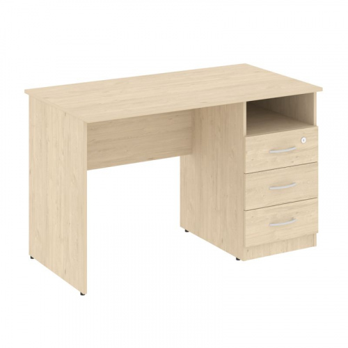 Nova S Стол письменный с тумбой правый В.СПТ-2 (R) Бук Артизан 1200*650*750 фото 2 Nova S Стол письменный с тумбой правый В.СПТ-2 (R) Бук Артизан 1200*650*750 фото 2