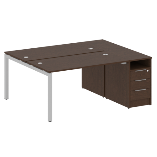 Бенч-система с тумбой на П-обр. м/к Metal System Quattro 50БП.РС-СТП-2.3 фото 9 Бенч-система с тумбой на П-обр. м/к Metal System Quattro 50БП.РС-СТП-2.3 фото 9