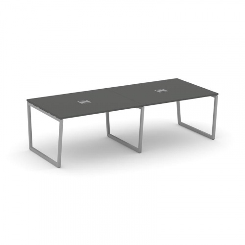 Style Project Стол переговорный SN-4T2.SPRG-043 Акация Лорка/Металл Антрацит/Заглушка Металл Антраци фото 17