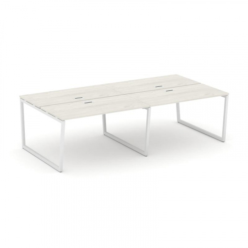 Style Project Рабочая станция 2-х сторон. SN-4T2.DRS-042 Акация Лорка/Металл Антрацит/Заглушка Пласт фото 12