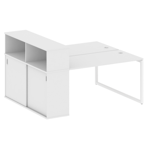 Бенч-система с шкафом-купе на О-обр. м/к Metal System Quattro 40БО.РС-СШК-2.3 фото 10