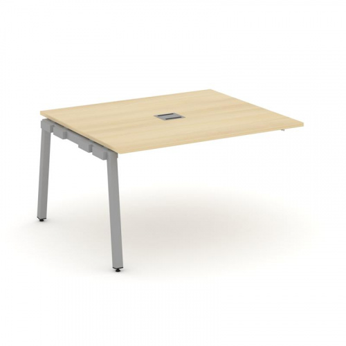 Style Project Проходной наб. элем. перег. стола SN-5A.NSPRG-033 Дуб Табак/Металл Белый 1380*1180*750 фото 11