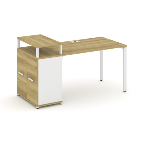 Стол офисный с опорным распашным шкафом Concept CN.SP-222 фото 11