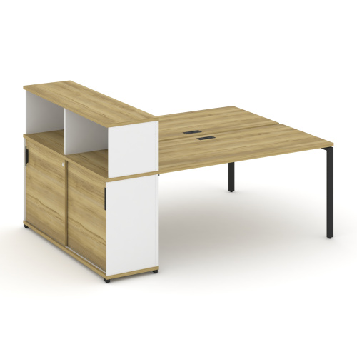 Бенч-система с опорным шкафом-купе с надставкой Concept CN.DRS-240 фото 6