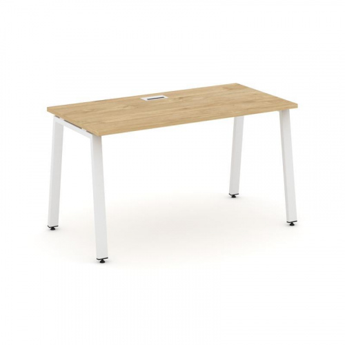 Style Project Стол письменный SN-6A.SP-024 Акация Лорка/Металл Белый 1580*800*750 фото 20