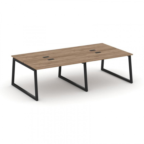 Style Project Рабочая станция 2-х сторон. SN-5T1.DRS-034 Акация Лорка/Металл Антрацит/Заглушка Пласт фото 6